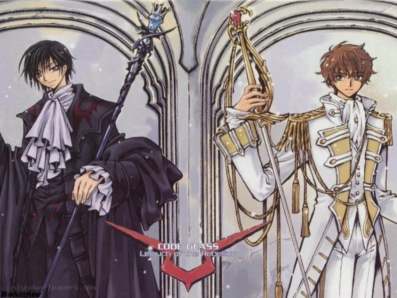 Code Geass characters in formal attire