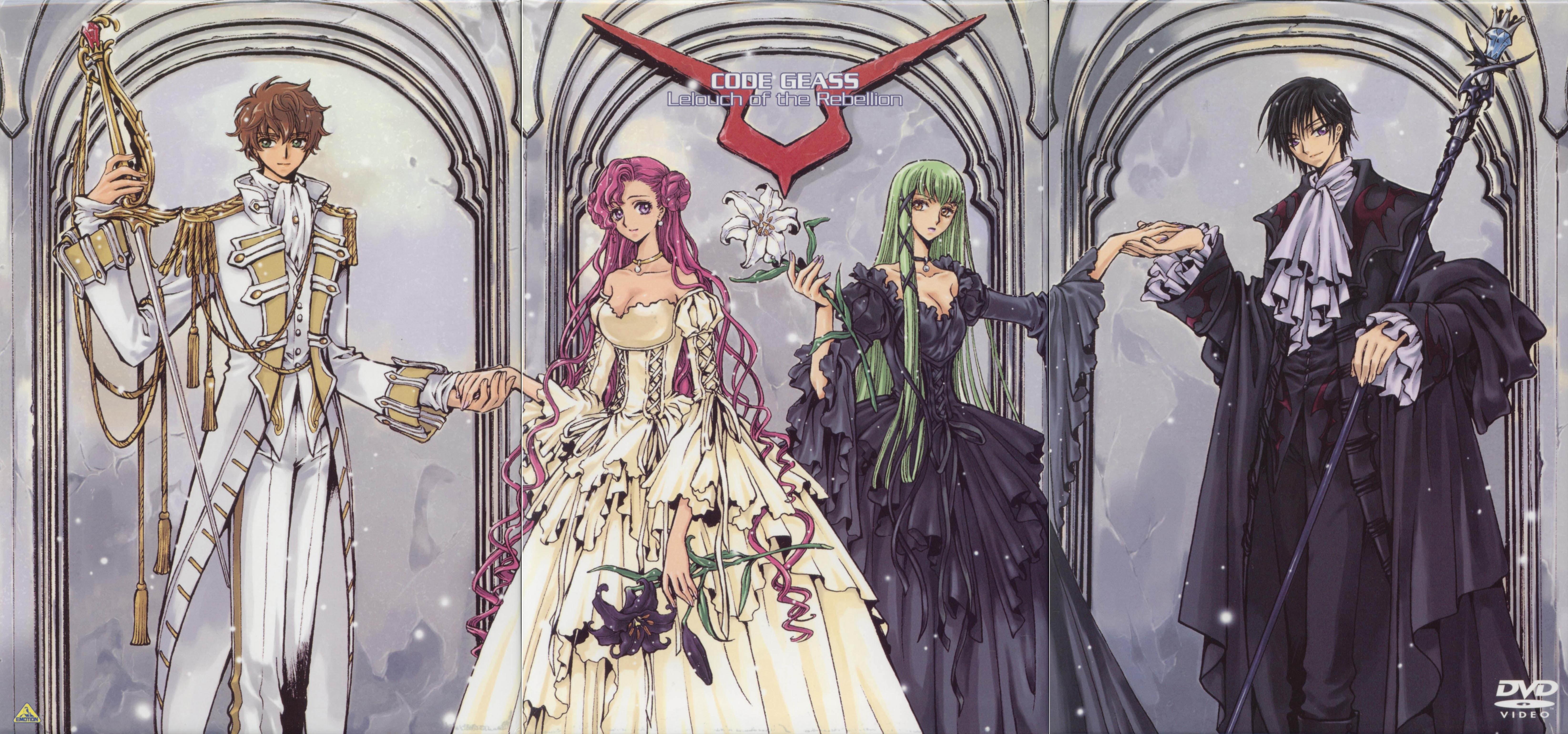 Code Geass characters in formal wear