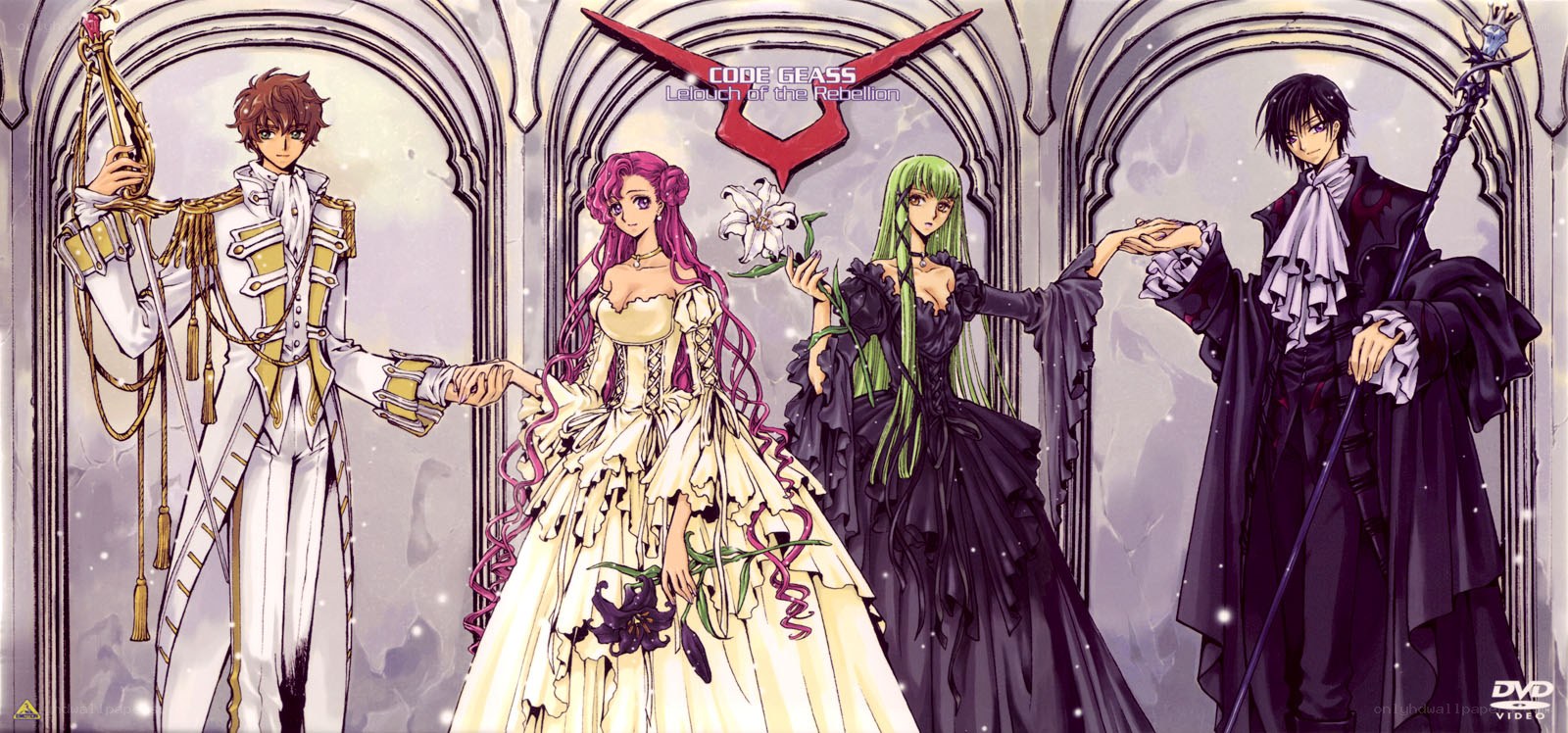 Code Geass characters in formal wear