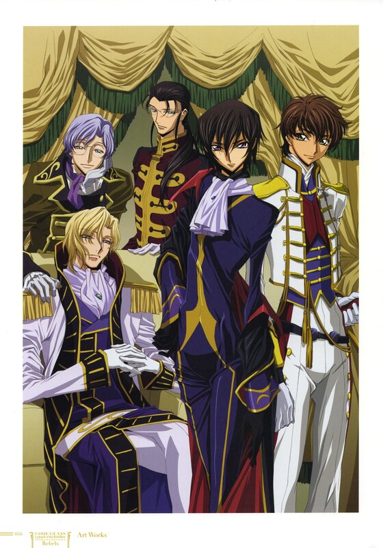 Code Geass characters in uniform