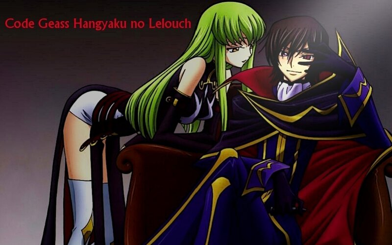 Code Geass characters on throne