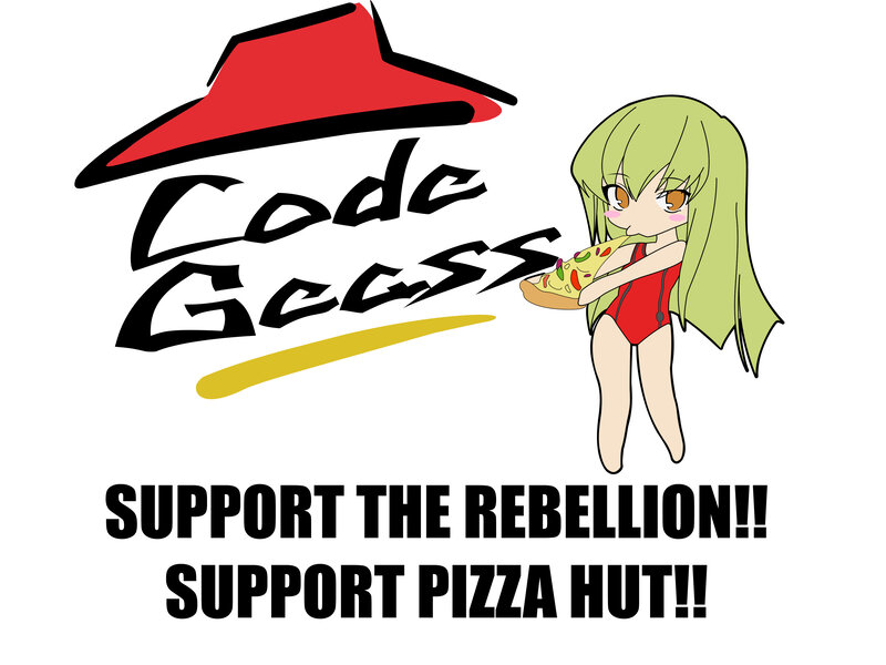 Code Geass Pizza Hut parody