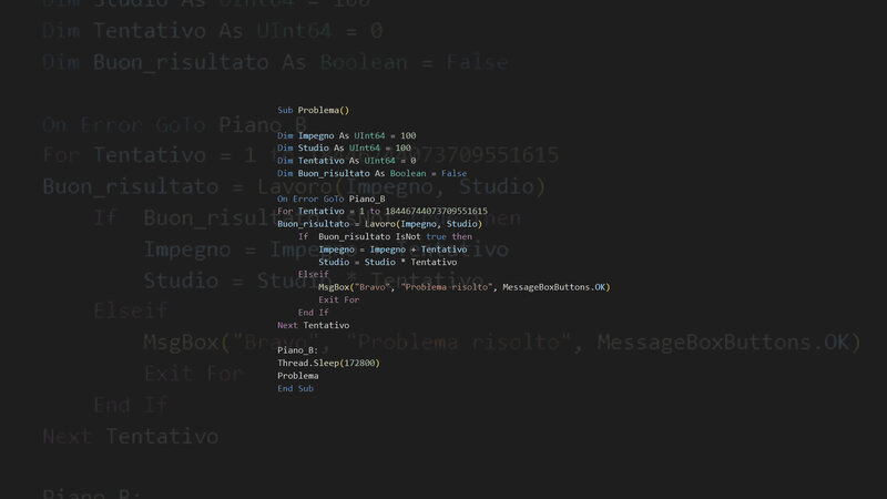 Code in a Text Editor