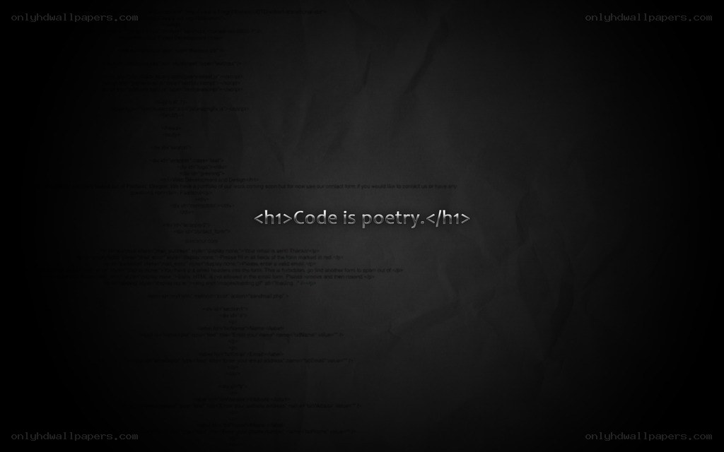code is poetry