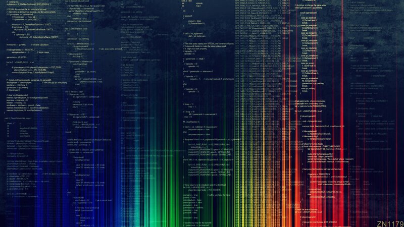 Code Scrolling on Screen