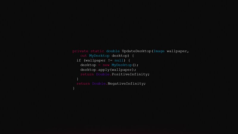 Code Snippet on Black Background — Minimalist, Digital Art, Text