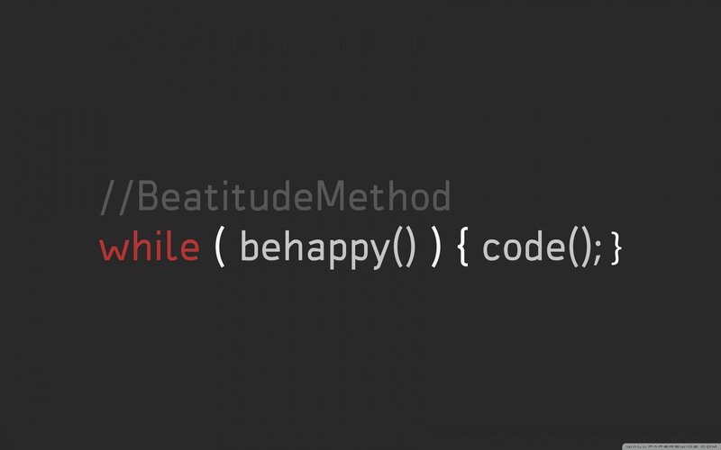 Code Snippet on Dark Background — Black, Minimalist