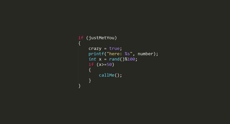 Code Snippet on Screen — Black, Neutral