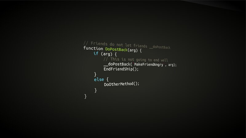 Code Snippet on Screen
