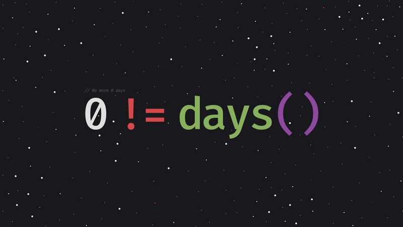 Code Snippet on Starry Background