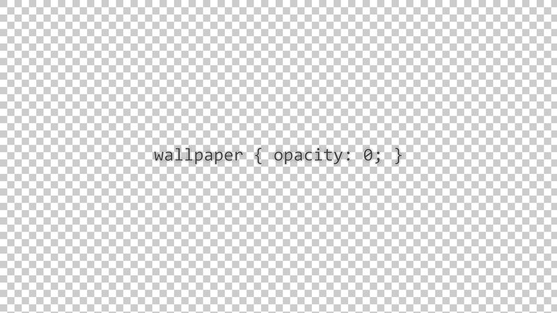 Code Snippet on Transparent Background