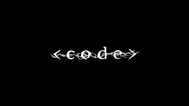 code text logo
