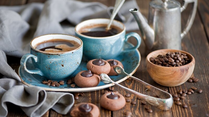 Coffee and Chocolate Cookies