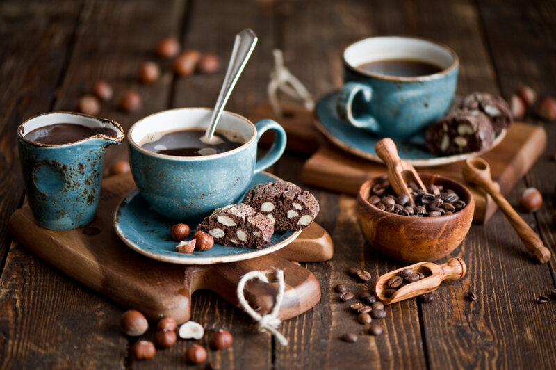 Coffee and Chocolate Dessert
