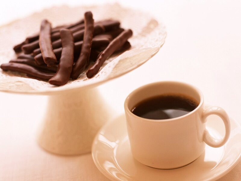Coffee and Chocolate Sticks — Brown