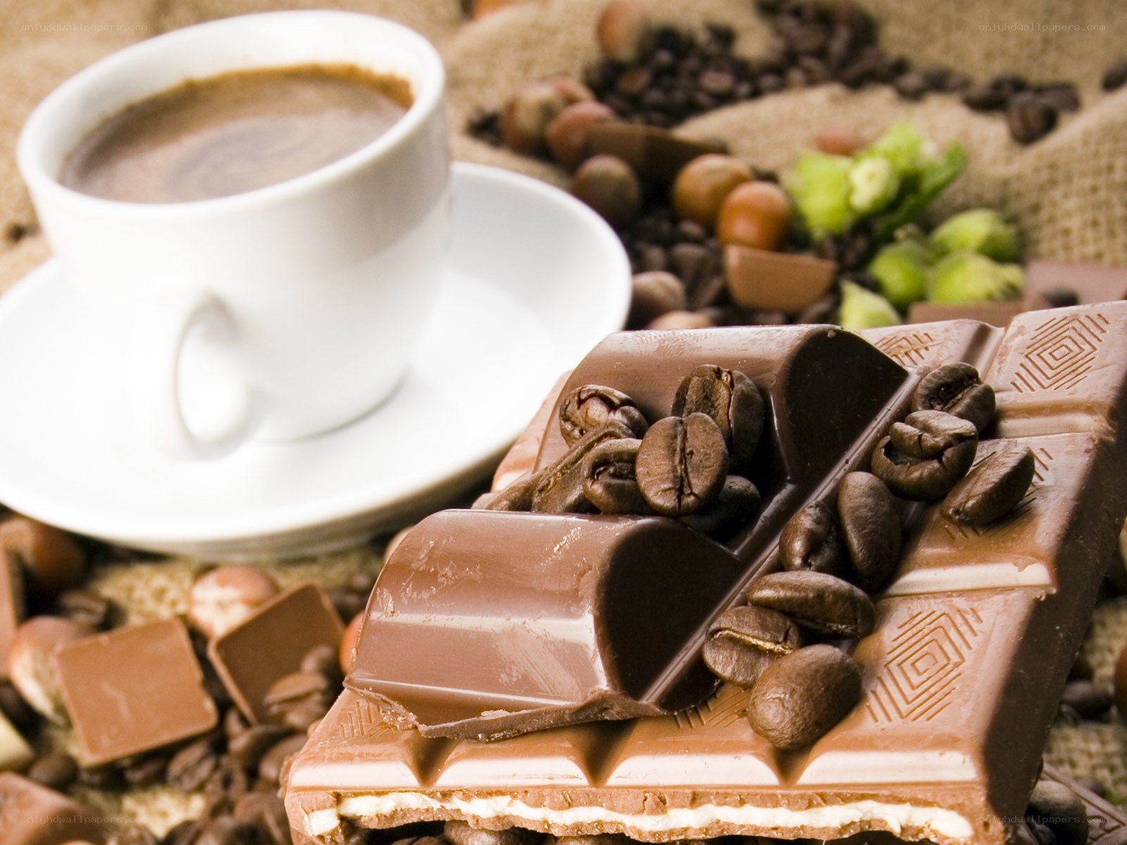 coffee and chocolate treats