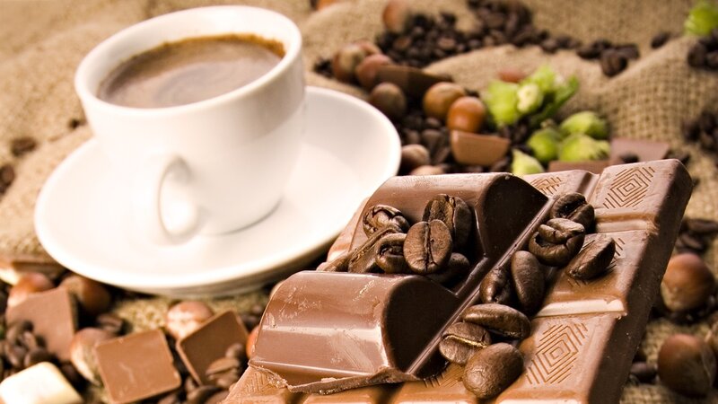 coffee and chocolate treats