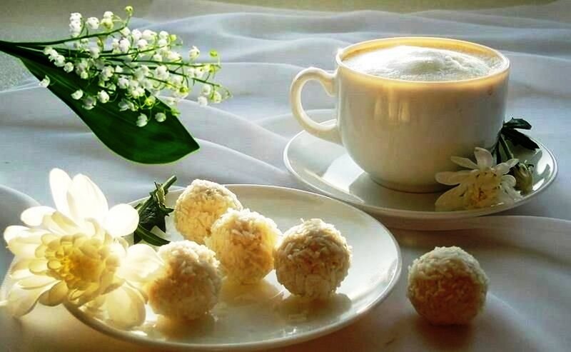 Coffee and Coconut Balls