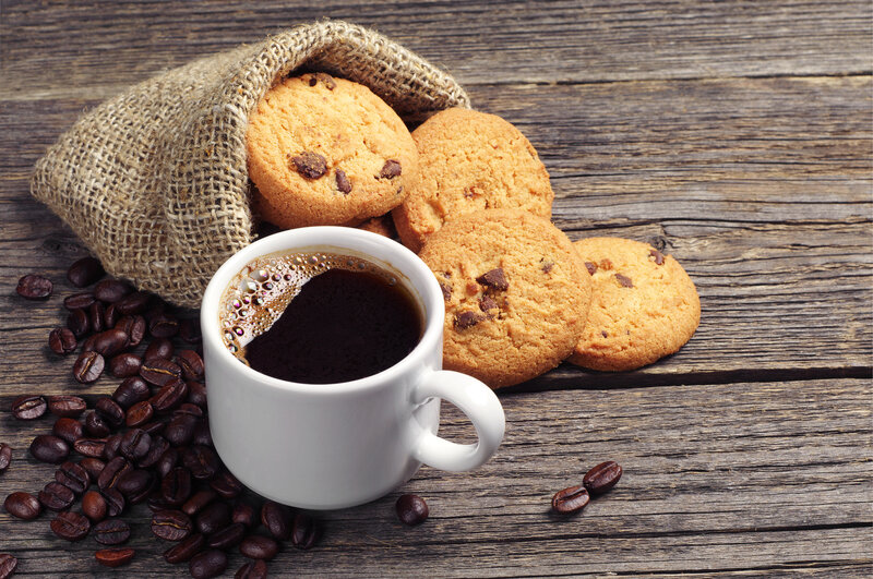 Coffee and Cookies — Brown