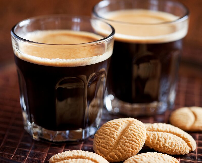 Coffee and Cookies — Brown, Warm