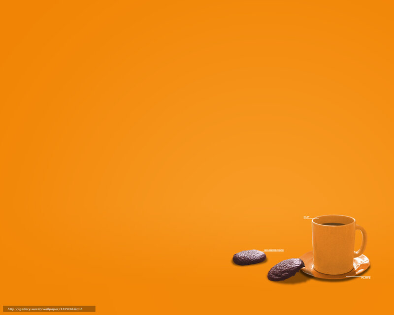coffee and gingerbread cookies