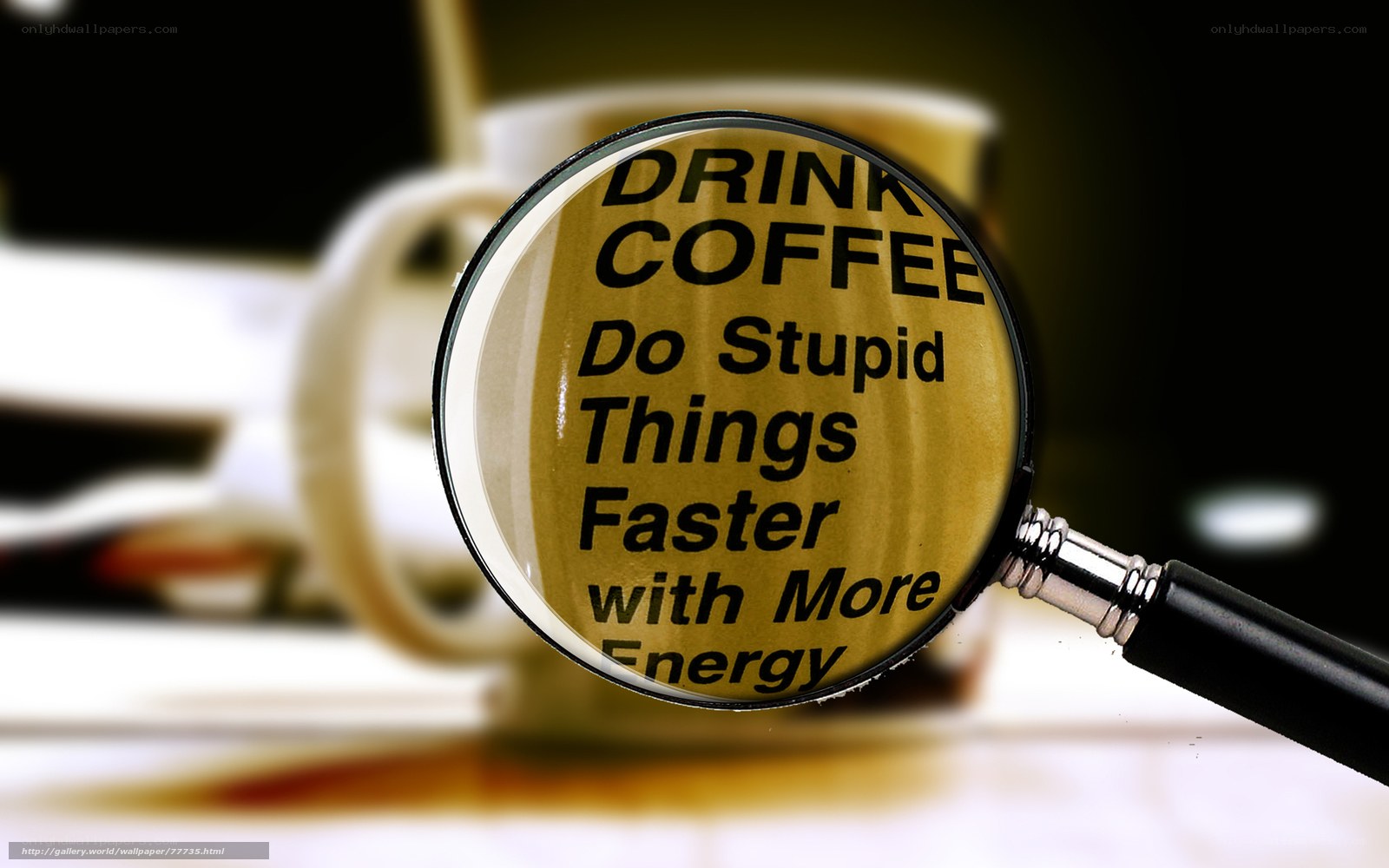 Coffee and humor