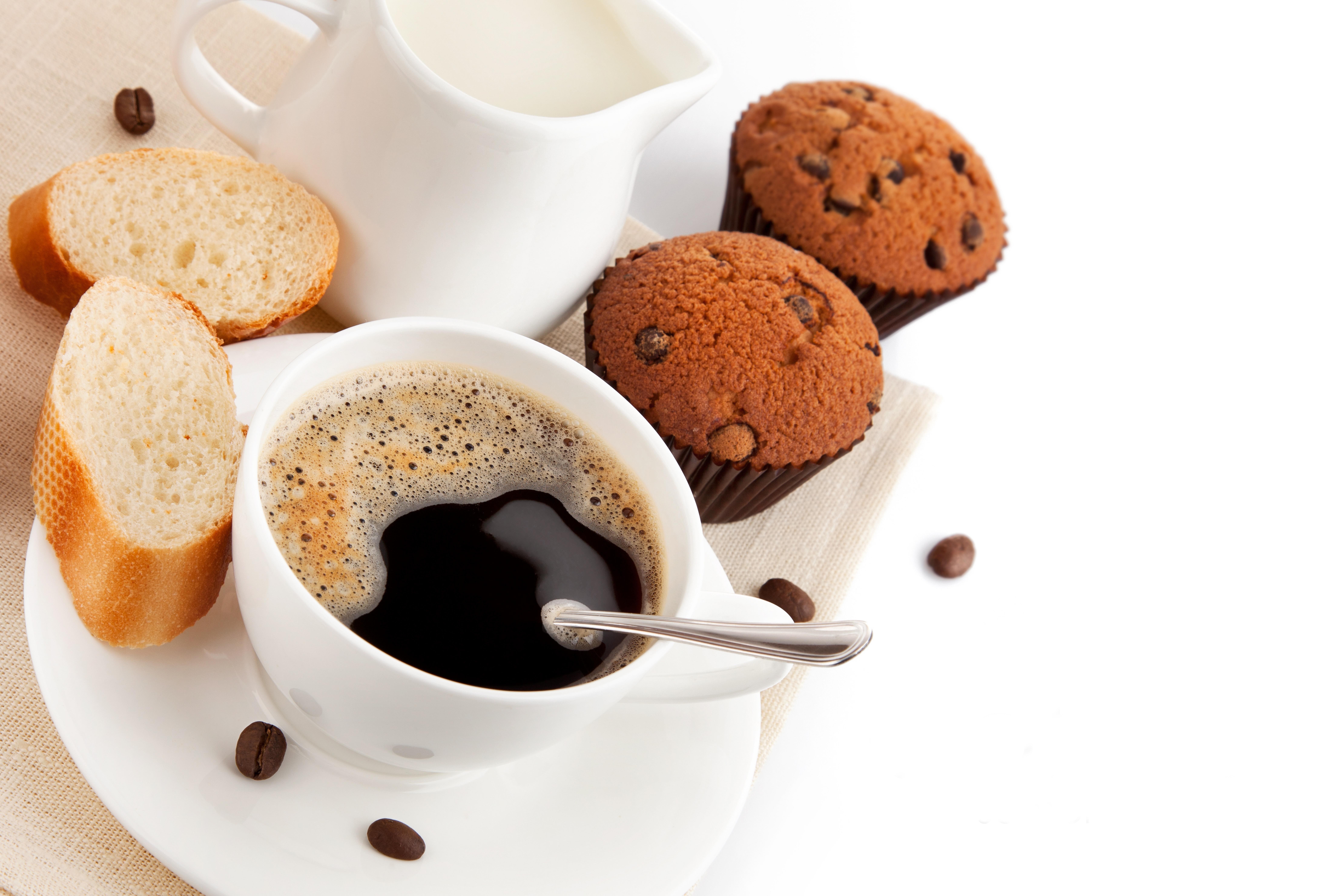 coffee and pastries breakfast