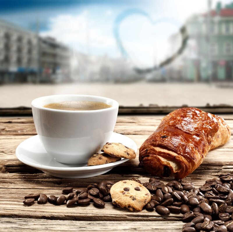 Coffee and Pastry