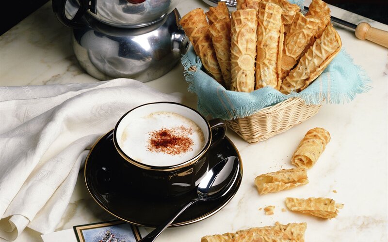 Coffee and Waffle Sticks — Black