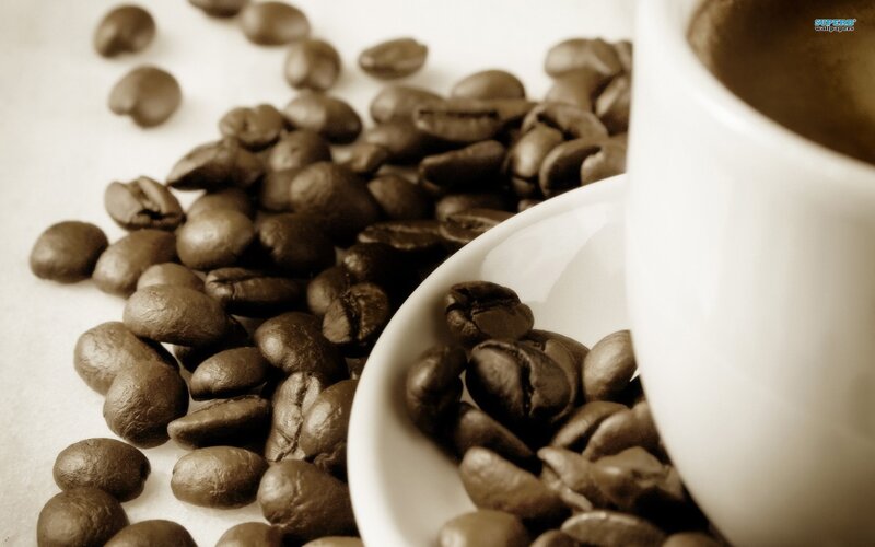 Coffee Beans and Cup — Calm