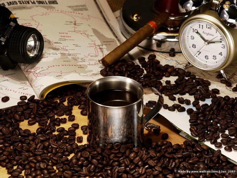 Coffee Beans and Mug