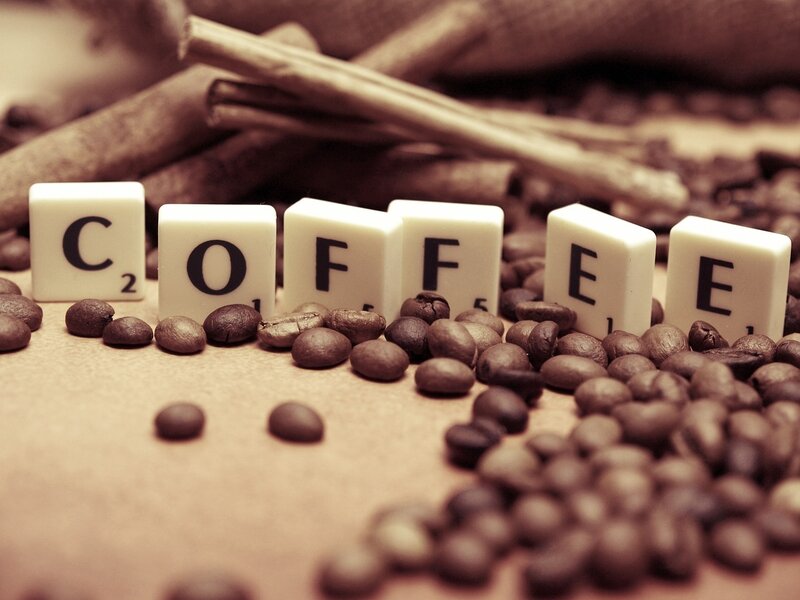 Coffee Beans and Tiles