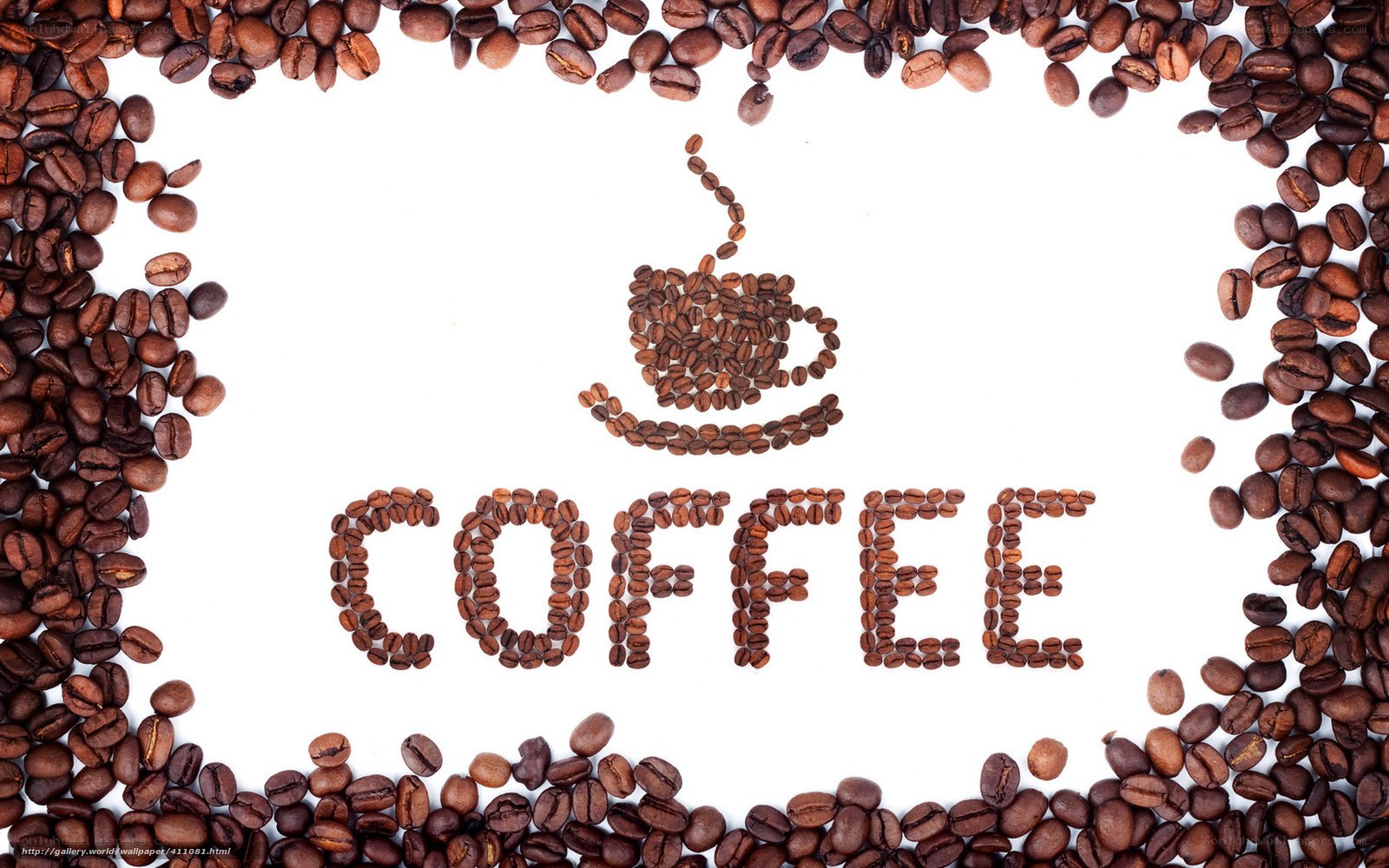 coffee beans art design
