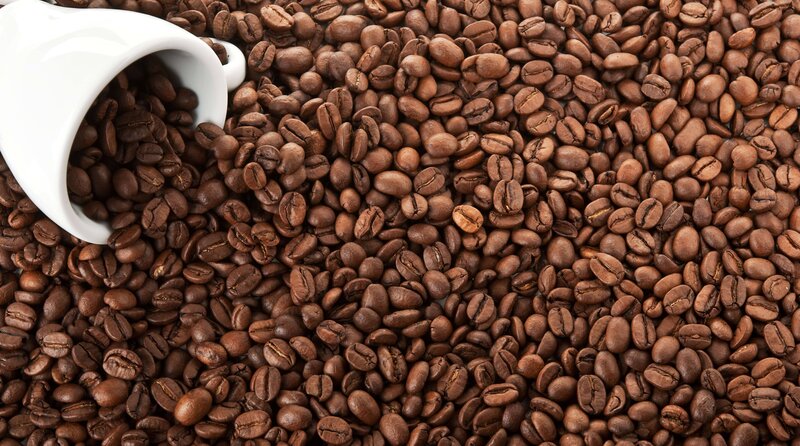 Coffee Beans in a Cup — Calm