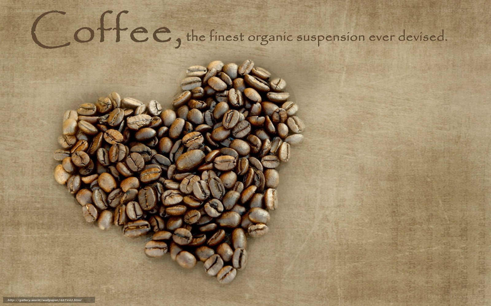 coffee beans in heart shape