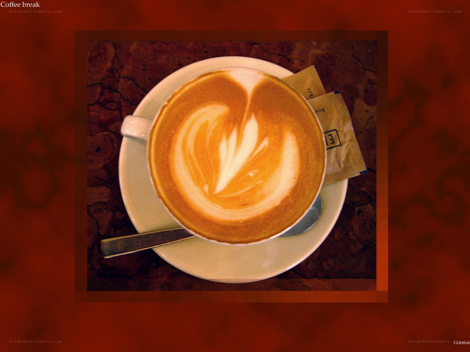 coffee break latte art
