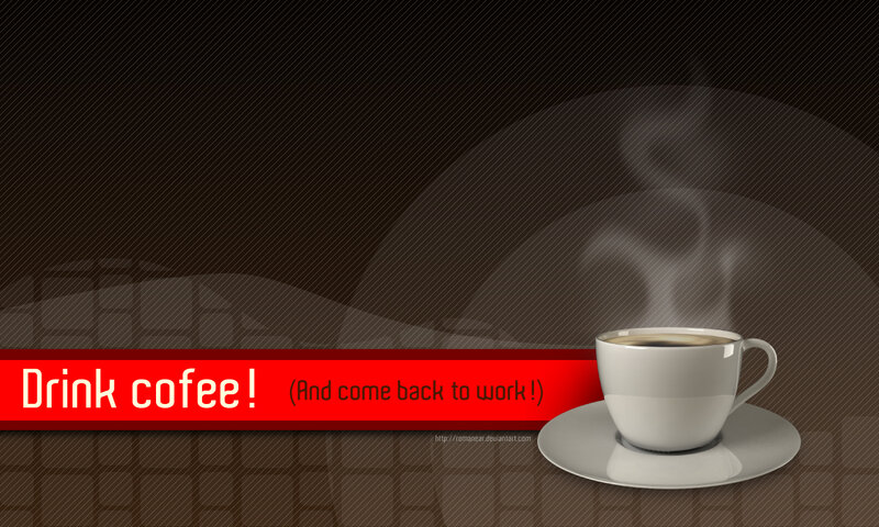 Coffee break reminder