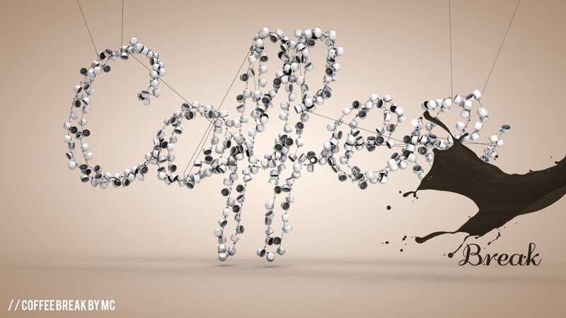 Coffee Break Sculpture
