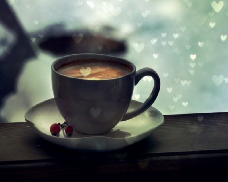 coffee by the window
