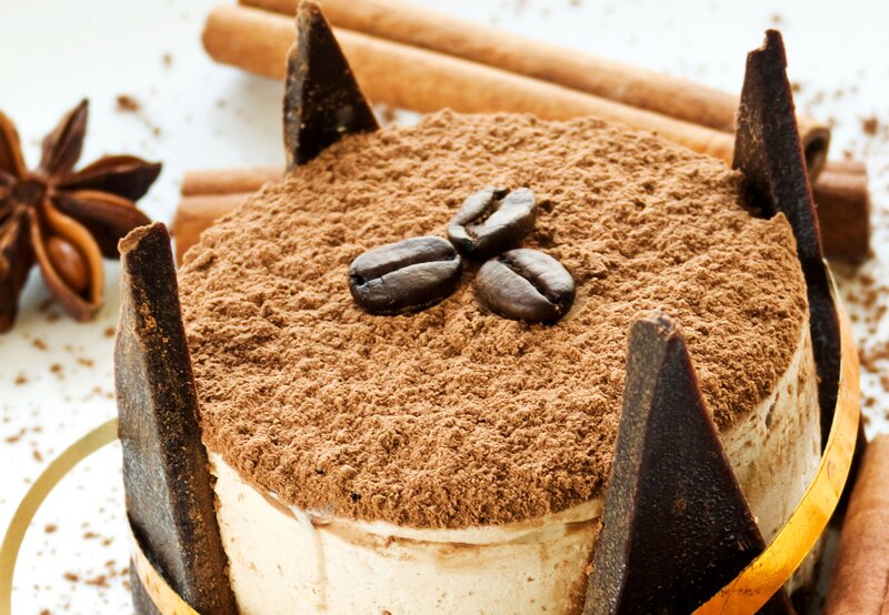 Coffee Cake with Cocoa Powder