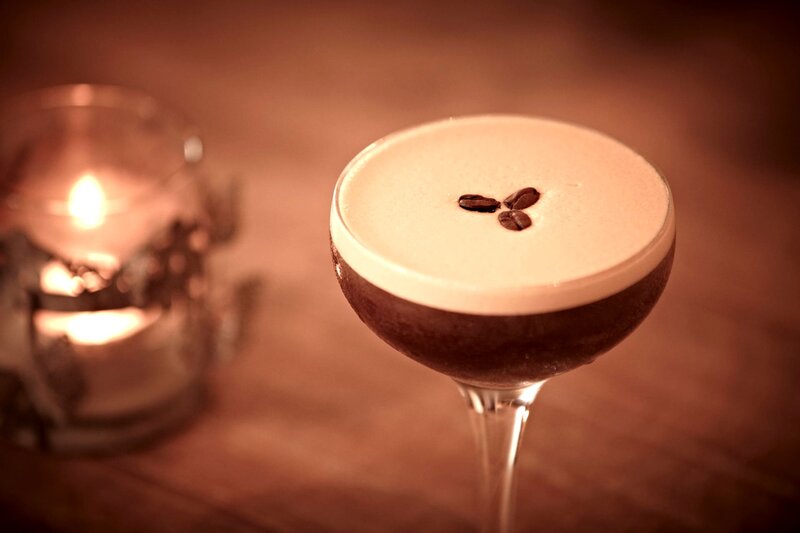 Coffee Cocktail in Glass