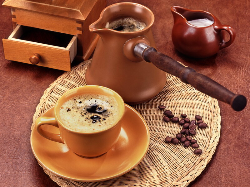 Coffee Cup and Cezve