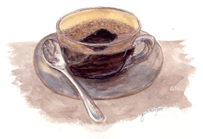 Coffee Cup and Saucer