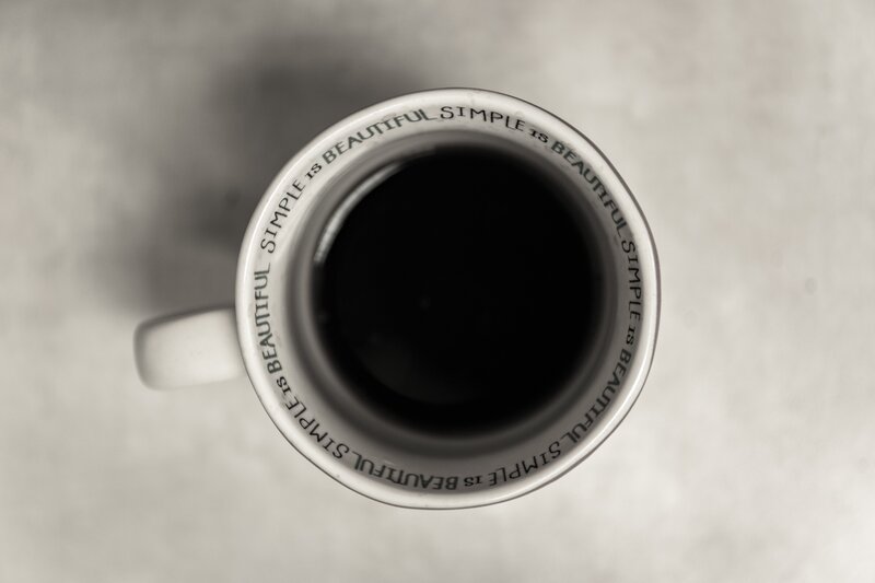 Coffee Cup from Above