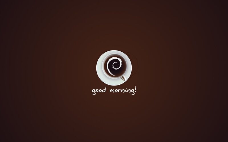 coffee cup good morning