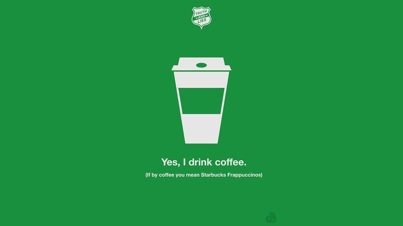 Coffee Cup Illustration — Green