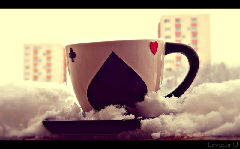 Coffee Cup in Snow