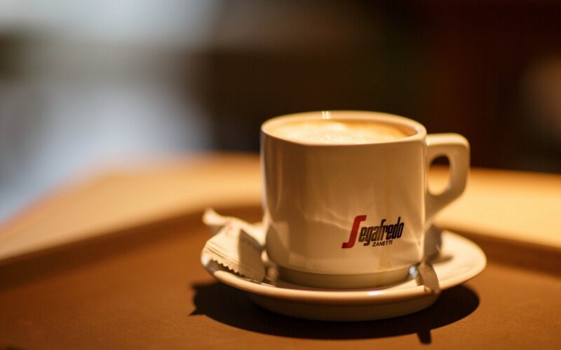 coffee cup on a table