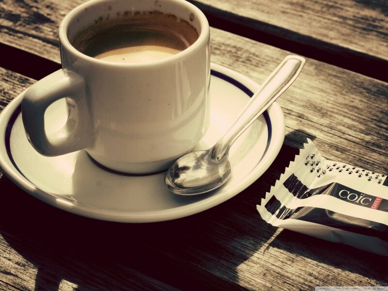 Coffee Cup on Table — Brown, Calm, Afternoon