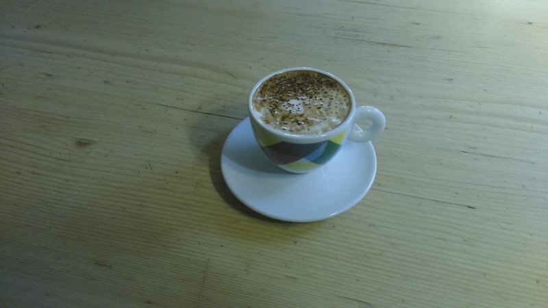 Coffee Cup on Table — Brown, Calm, Photograph
